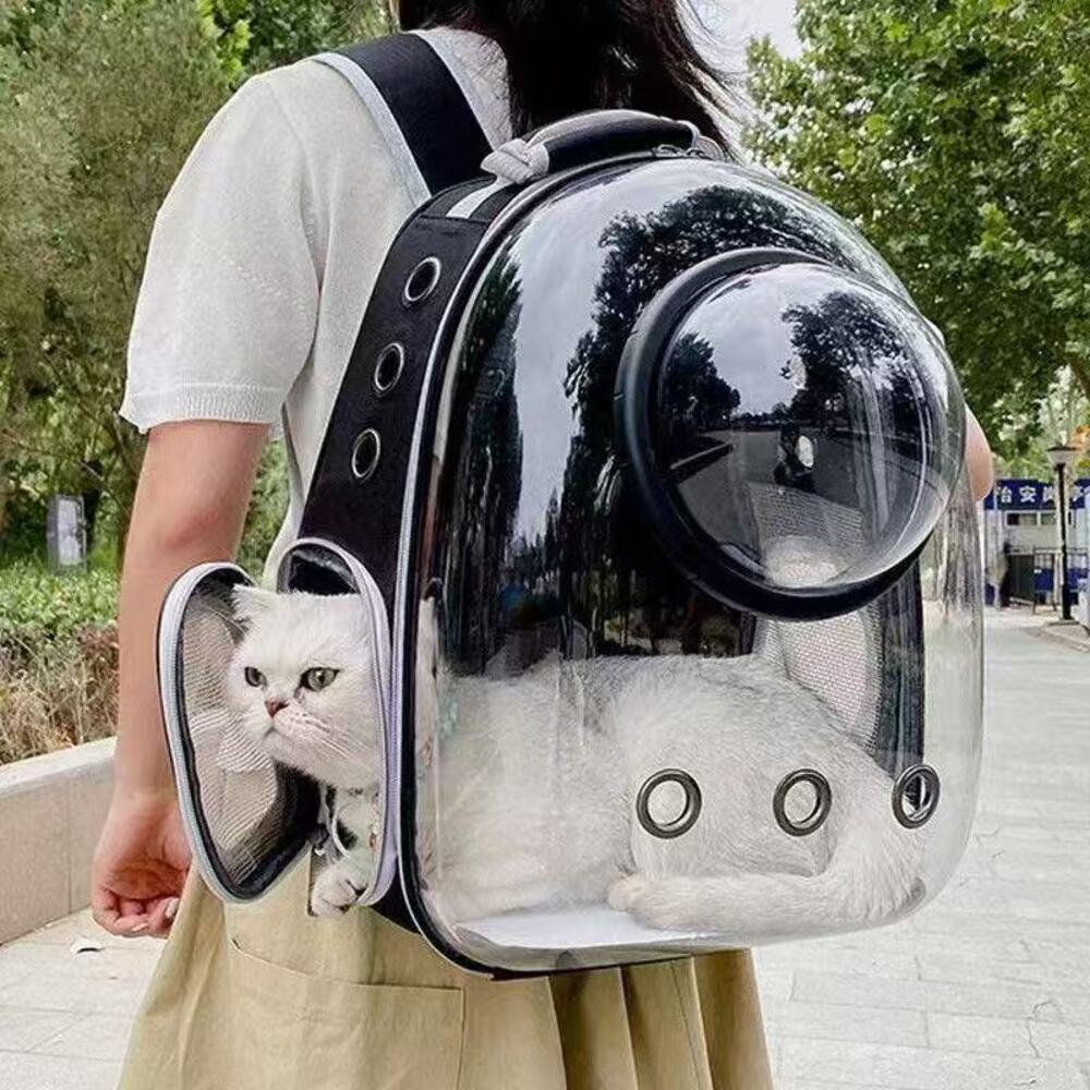 Space Capsule Pet Carrier Backpack – for Cats & Small Dogs